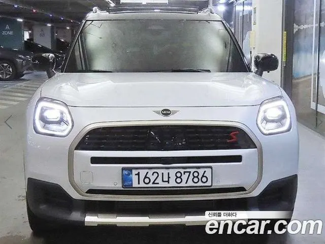 MINI COOPER S COUNTRYMAN 2024 — 13 020 км, белый, Корея — под ключ — фото 2
