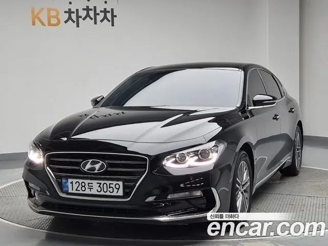 HYUNDAI GRANDEUR 2019 — 92 693 км, чёрный, Корея — под ключ — фото 12