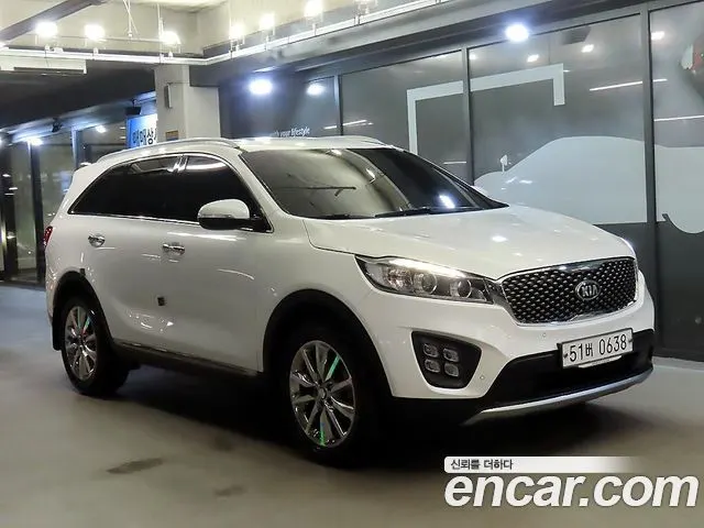 KIA SORENTO 2016 — 91 951 км, белый, Корея — под ключ — фото 1