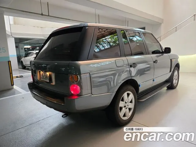 LAND ROVER RANGE ROVER 2003 — 150 000 км, синий, Корея — под ключ — фото 4