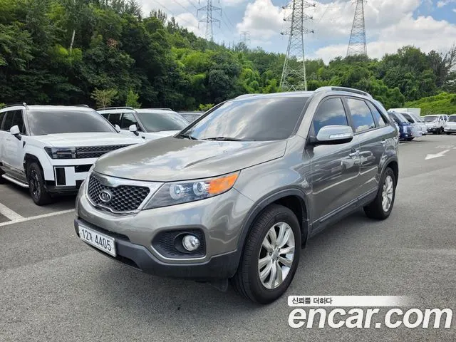 KIA SORENTO R 2011 — 196 606 км, коричневый, Корея — под ключ — фото 1