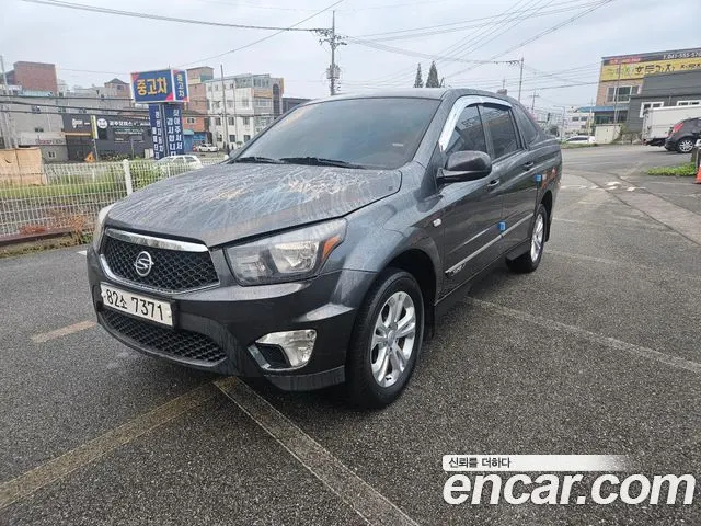 KGM KORANDO SPORTS 2016 — 220 768 км, серый, Корея — под ключ — фото 2