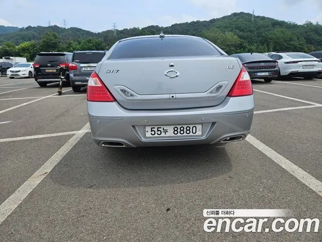 RENAULT KOREA SM7 NEW ART 2009 — 80 400 км, светло-серебристый, Корея — под ключ — фото 4