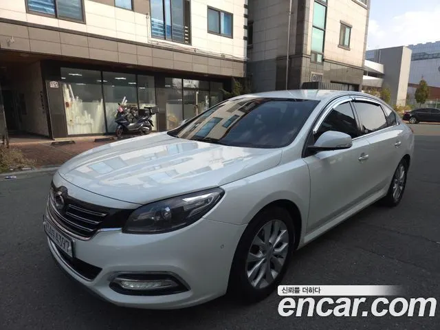 RENAULT KOREA SM7 NOVA 2018 — 345 000 км, белый, Корея — под ключ — фото 1