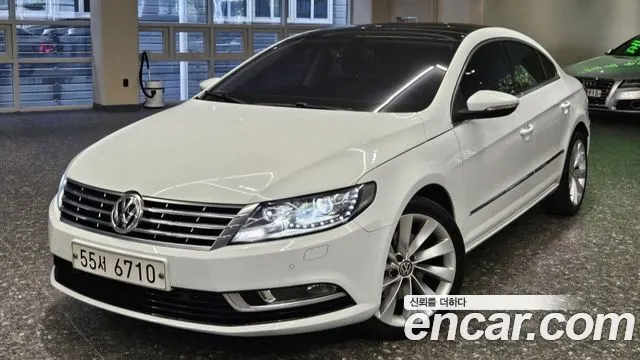 VOLKSWAGEN CC 2015 — 44 745 км, белый, Корея — под ключ — фото 1