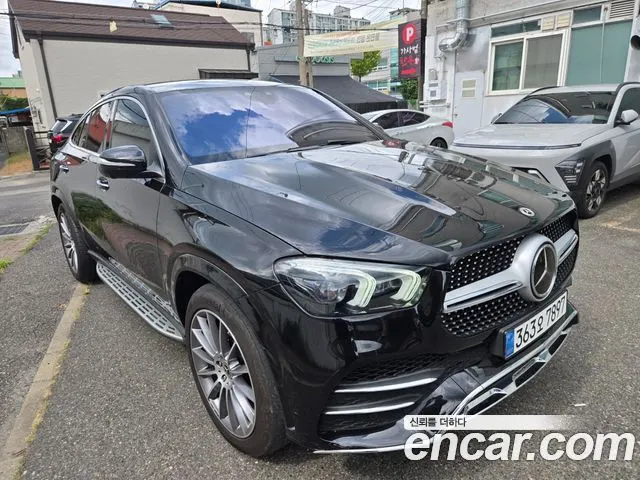 MERCEDES-BENZ GLE-CLASS W167 2023 — 18 000 км, чёрный, Корея — под ключ — фото 2