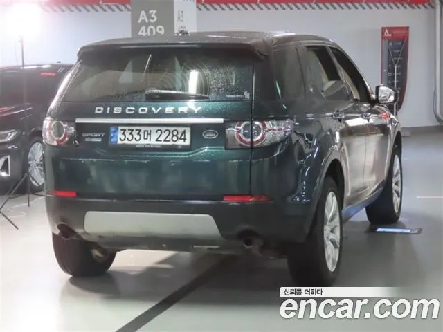 LAND ROVER DISCOVERY SPORT 2016 — 139 337 км, салатовый, Корея — под ключ — фото 3