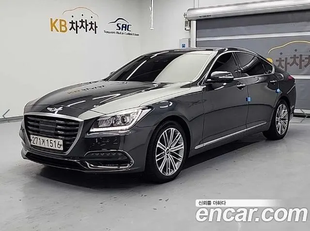 GENESIS G80 2019 — 227 350 км, серый, Корея — под ключ — фото 12