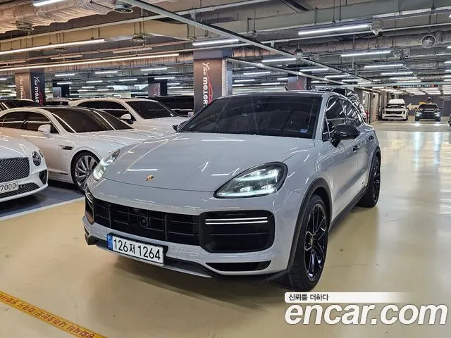 PORSCHE CAYENNE 2022 — 9 700 км, серебристо-серый, Корея — под ключ — фото 1