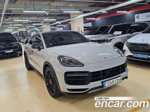 PORSCHE CAYENNE 2022 — 9 700 км, серебристо-серый, Корея — под ключ — фото 3