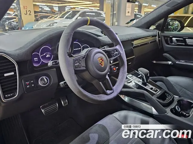 PORSCHE CAYENNE 2022 — 9 700 км, серебристо-серый, Корея — под ключ — фото 7