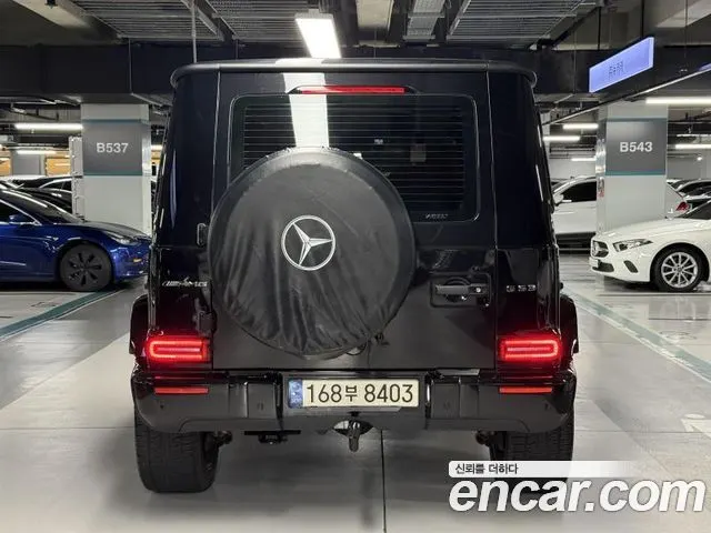 MERCEDES-BENZ G-CLASS W463B 2021 — 70 681 км, чёрный, Корея — под ключ — фото 4
