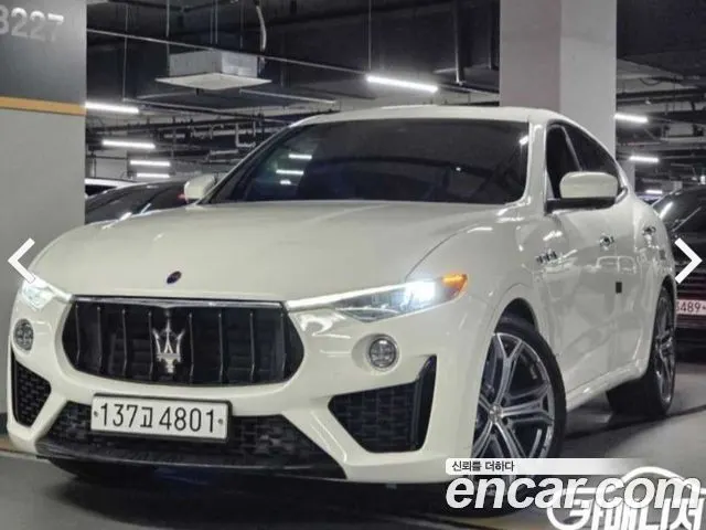 MASERATI LEVANTE 2019 — 137 874 км, белый, Корея — под ключ — фото 2