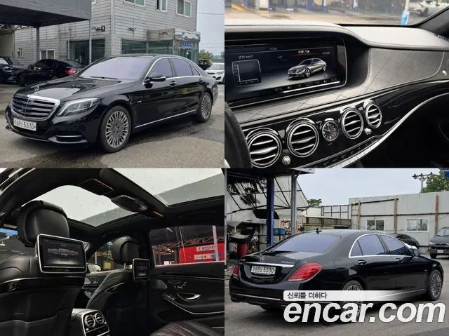 MERCEDES-BENZ S-CLASS W222 2015 — 178 356 км, чёрный, Корея — под ключ — фото 11