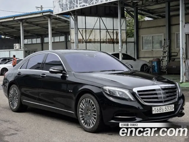 MERCEDES-BENZ S-CLASS W222 2015 — 178 356 км, чёрный, Корея — под ключ — фото 3