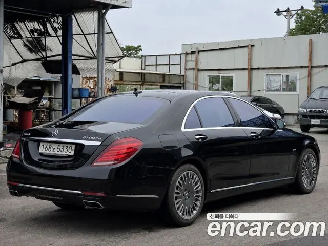 MERCEDES-BENZ S-CLASS W222 2015 — 178 356 км, чёрный, Корея — под ключ — фото 4
