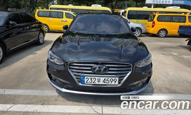 HYUNDAI GRANDEUR 2019 — 211 326 км, чёрный, Корея — под ключ — фото 2