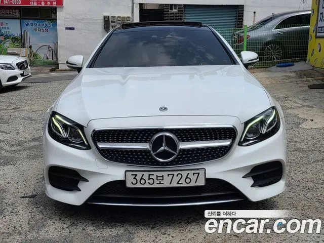MERCEDES-BENZ E-CLASS W213 2019 — 177 735 км, белый, Корея — под ключ — фото 1