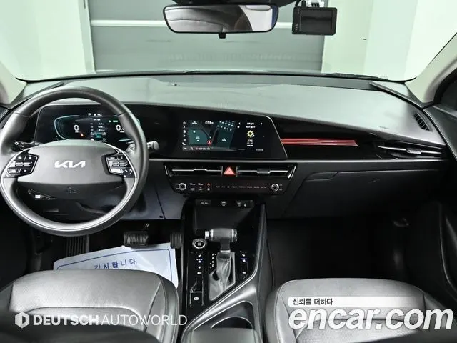 KIA NIRO 2023 — 115 162 км, тёмно-зелёный, Корея — под ключ — фото 6