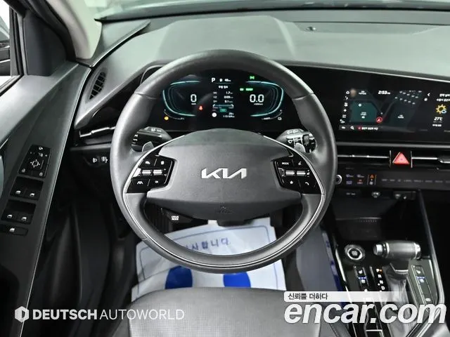 KIA NIRO 2023 — 115 162 км, тёмно-зелёный, Корея — под ключ — фото 8