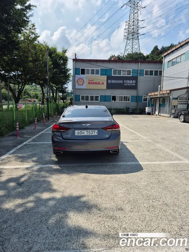 HYUNDAI GENESIS DH 2015 — 177 701 км, серебристо-серый, Корея — под ключ — фото 4