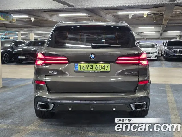 BMW X5 2025 — 11 554 км, коричневый, Корея — под ключ — фото 4