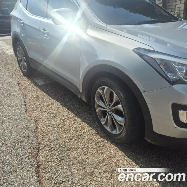 HYUNDAI SANTA FE 2013 — 350 000 км, серебристый, Корея — под ключ — фото 3