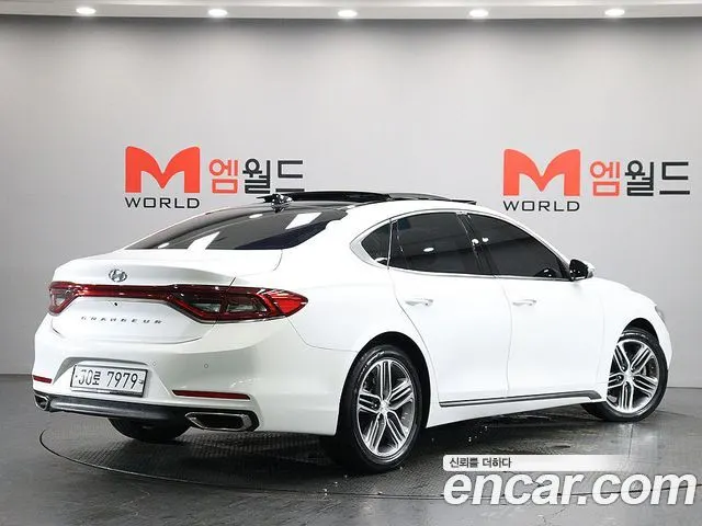 HYUNDAI GRANDEUR 2019 — 137 690 км, белый, Корея — под ключ — фото 4