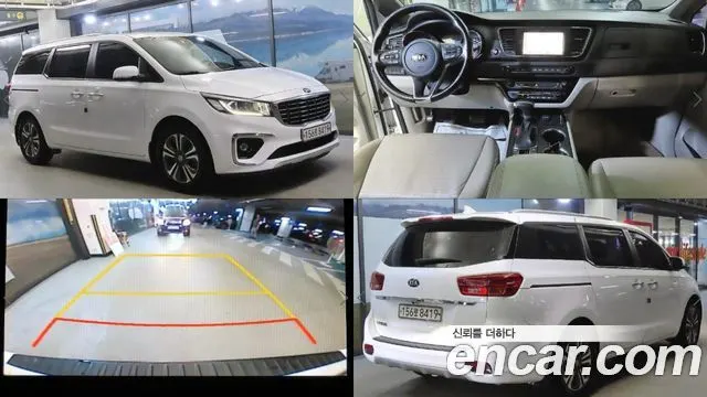 KIA CARNIVAL 2019 — 148 288 км, белый, Корея — под ключ — фото 11