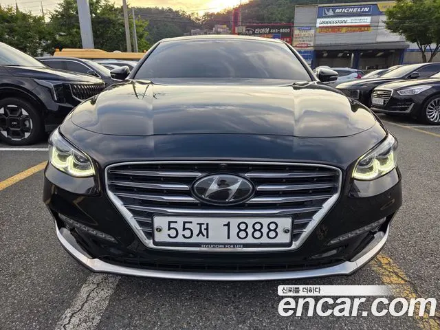 HYUNDAI GRANDEUR 2019 — 173 792 км, чёрный, Корея — под ключ — фото 1