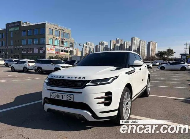 LAND ROVER RANGE ROVER EVOQUE 2020 — 100 223 км, белый, Корея — под ключ — фото 1