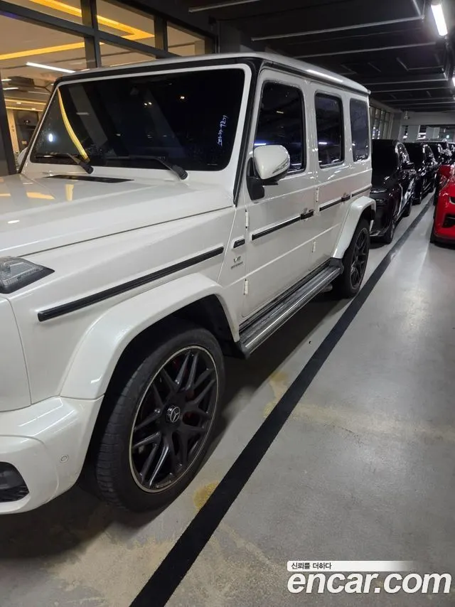 MERCEDES-BENZ G-CLASS W463B 2019 — 48 102 км, белый, Корея — под ключ — фото 1