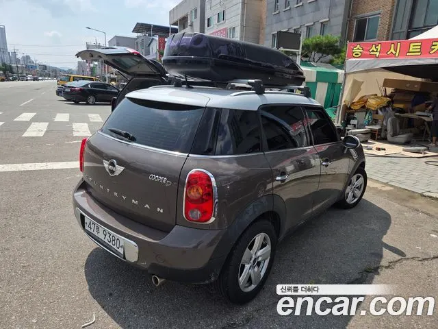 MINI COOPER D COUNTRYMAN 2015 — 100 000 км, коричневый, Корея — под ключ — фото 2