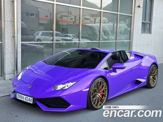 LAMBORGHINI HURACAN 2017 — 21 000 км, красный, Корея — под ключ — фото 1