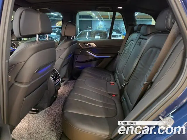 BMW X5 2020 — 88 000 км, синий, Корея — под ключ — фото 10