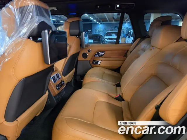 LAND ROVER RANGE ROVER 2019 — 100 000 км, чёрный, Корея — под ключ — фото 10