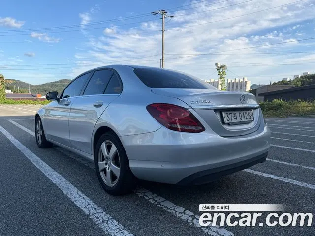 MERCEDES-BENZ C-CLASS W205 2016 — 61 438 км, серебристый, Корея — под ключ — фото 2