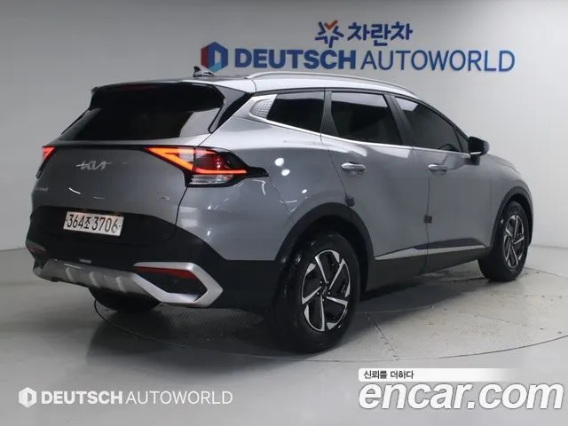KIA SPORTAGE HYBRID 2023 — 118 674 км, серебристо-серый, Корея — под ключ — фото 2