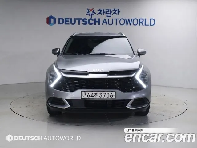 KIA SPORTAGE HYBRID 2023 — 118 674 км, серебристо-серый, Корея — под ключ — фото 3