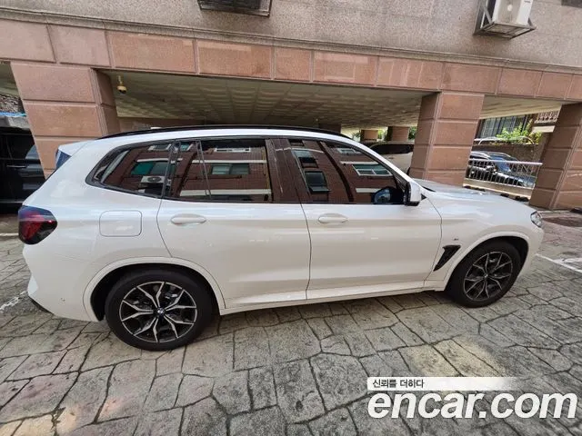 BMW X3 2022 — 54 000 км, белый, Корея — под ключ — фото 9