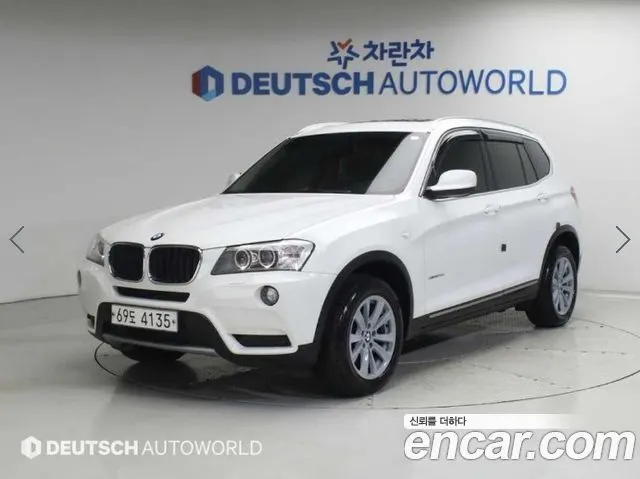 BMW X3 2014 — 157 276 км, белый, Корея — под ключ — фото 11