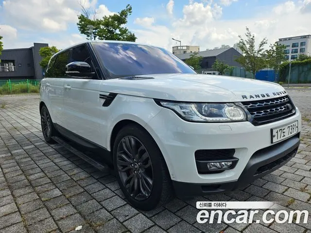 LAND ROVER RANGE ROVER SPORT 2017 — 172 204 км, белый, Корея — под ключ — фото 3
