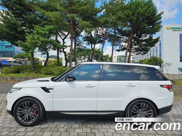 LAND ROVER RANGE ROVER SPORT 2017 — 172 204 км, белый, Корея — под ключ — фото 5