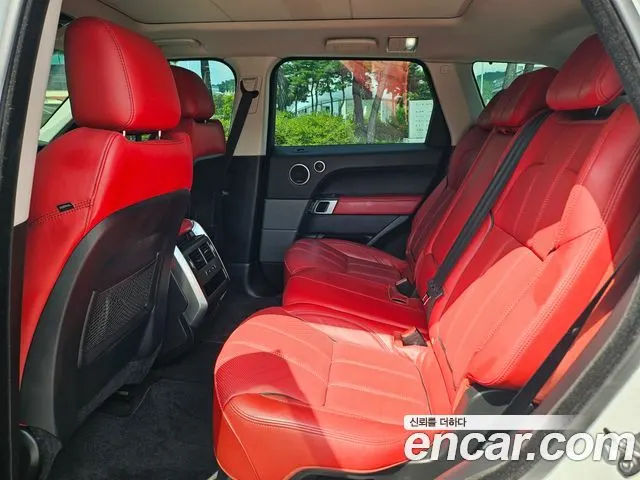 LAND ROVER RANGE ROVER SPORT 2017 — 172 204 км, белый, Корея — под ключ — фото 10