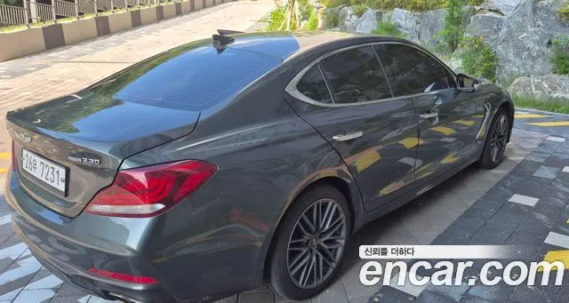 GENESIS G70 2019 — 82 700 км, бирюзовый, Корея — под ключ — фото 3