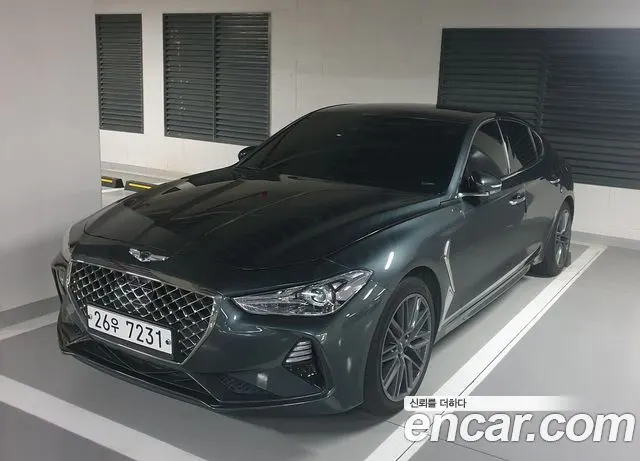 GENESIS G70 2019 — 82 700 км, бирюзовый, Корея — под ключ — фото 5