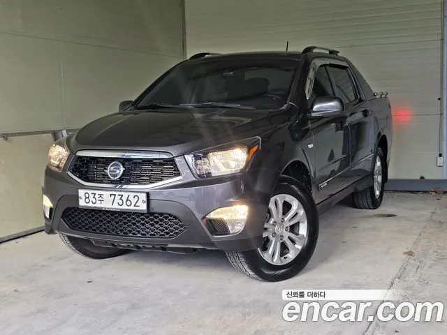 KGM KORANDO SPORTS 2017 — 158 400 км, серый, Корея — под ключ — фото 2