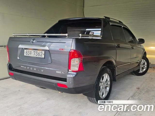 KGM KORANDO SPORTS 2017 — 158 400 км, серый, Корея — под ключ — фото 4