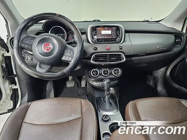 FIAT 500X 2016 — 113 141 км, белый-перламутр, Корея — под ключ — фото 7