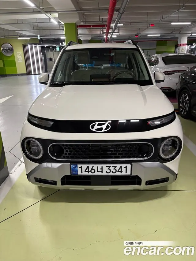 HYUNDAI CASPER 2027 — 3 км, белый-перламутр, Корея — под ключ — фото 3